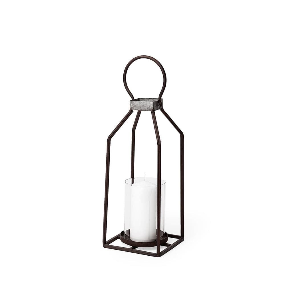 Mercana - Kingston II Small Rustic Metal Framed Table Candle Holder - 67244 view 1
