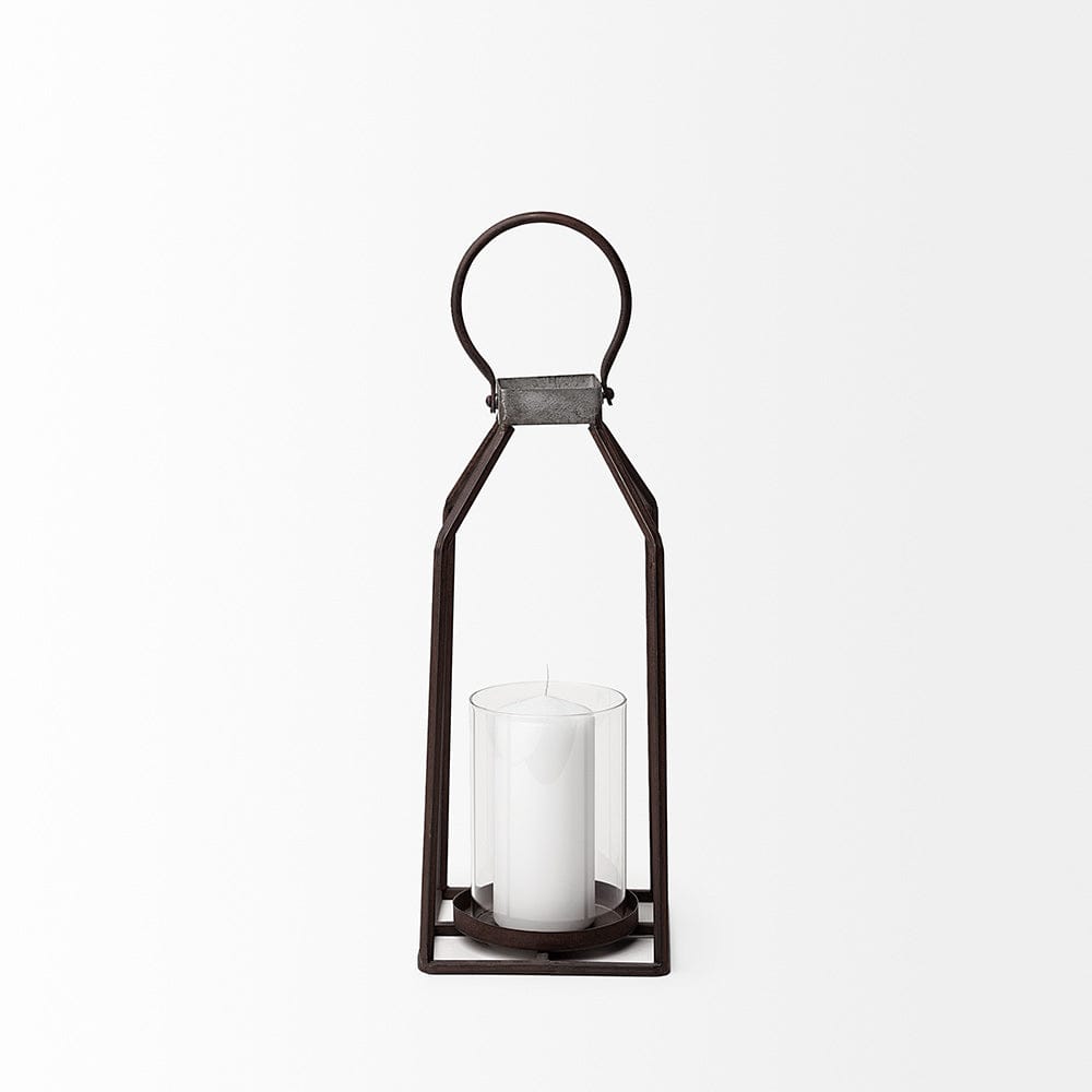 Mercana - Kingston II Small Rustic Metal Framed Table Candle Holder - 67244 view 2
