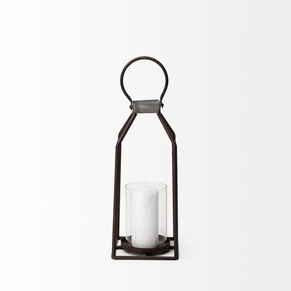 Mercana - Kingston II Small Rustic Metal Framed Table Candle Holder - 67244 view 2