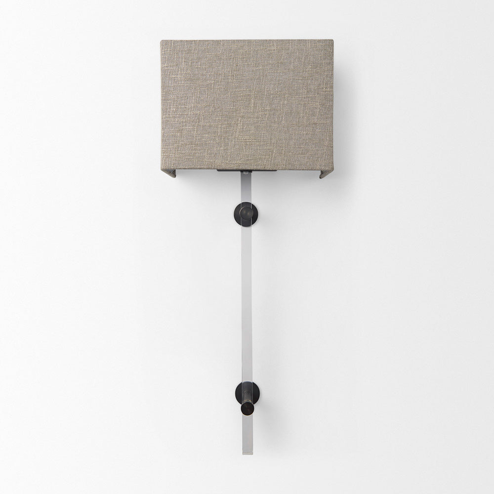 Mercana - Kinsley Beige Shade W/Transparent Body Wall Sconce - 69700 view 2