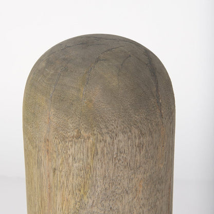 Mercana - Knox Large Gray-Wash Wood Decorative Object - 70135_CLOSEOUT view 3