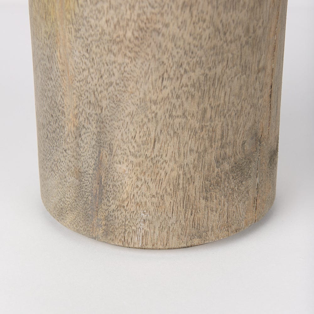 Mercana - Knox Large Gray-Wash Wood Decorative Object - 70135_CLOSEOUT view 5