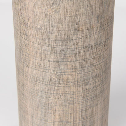 Mercana - Knox Medium Gray-Wash Wood Decorative Object - 70133_CLOSEOUT view 4