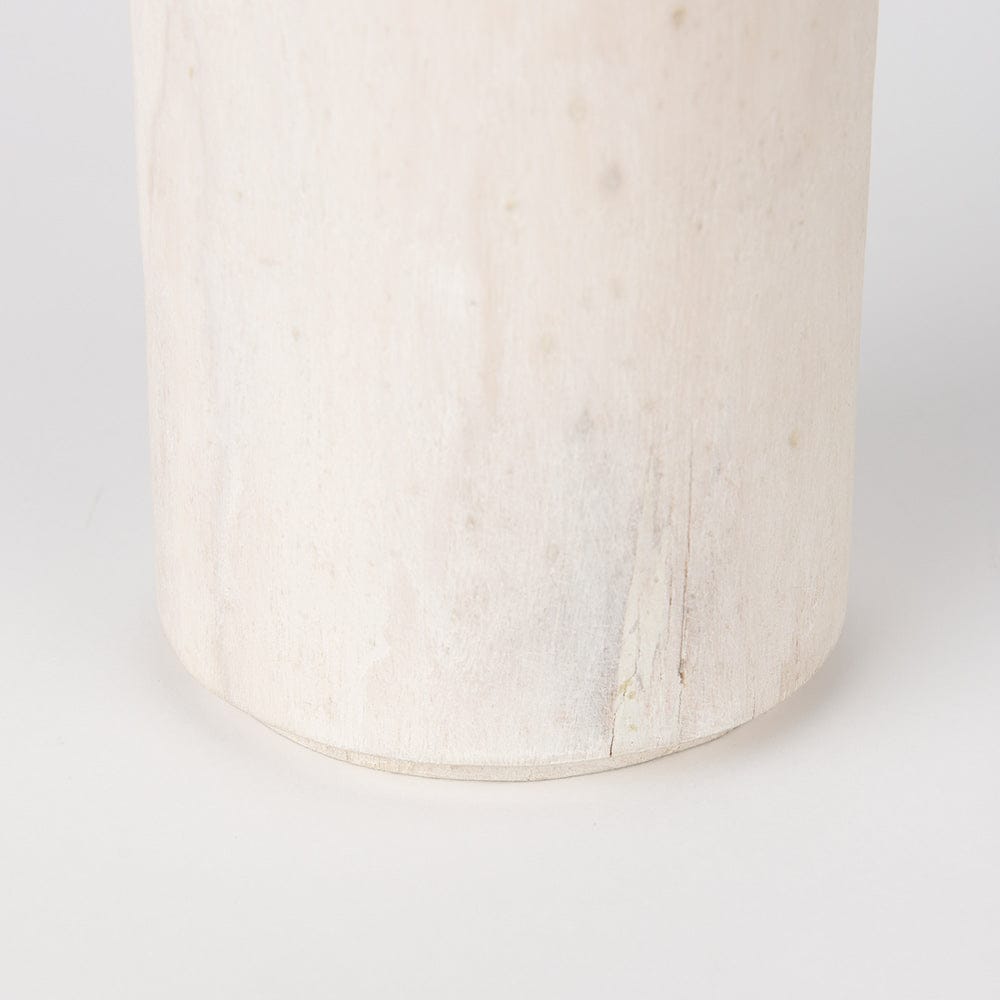 Mercana - Knox Medium White-Wash Wood Decorative Object - 70130_CLOSEOUT view 5