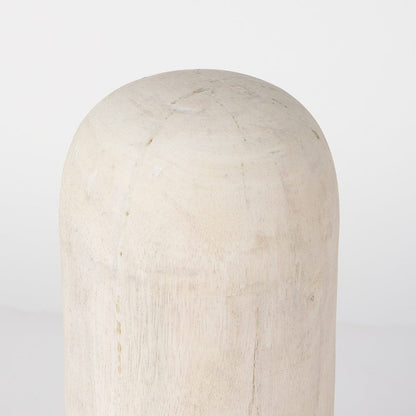 Mercana - Knox Tall White-Wash Wood Decorative Object - 70132_CLOSEOUT view 3