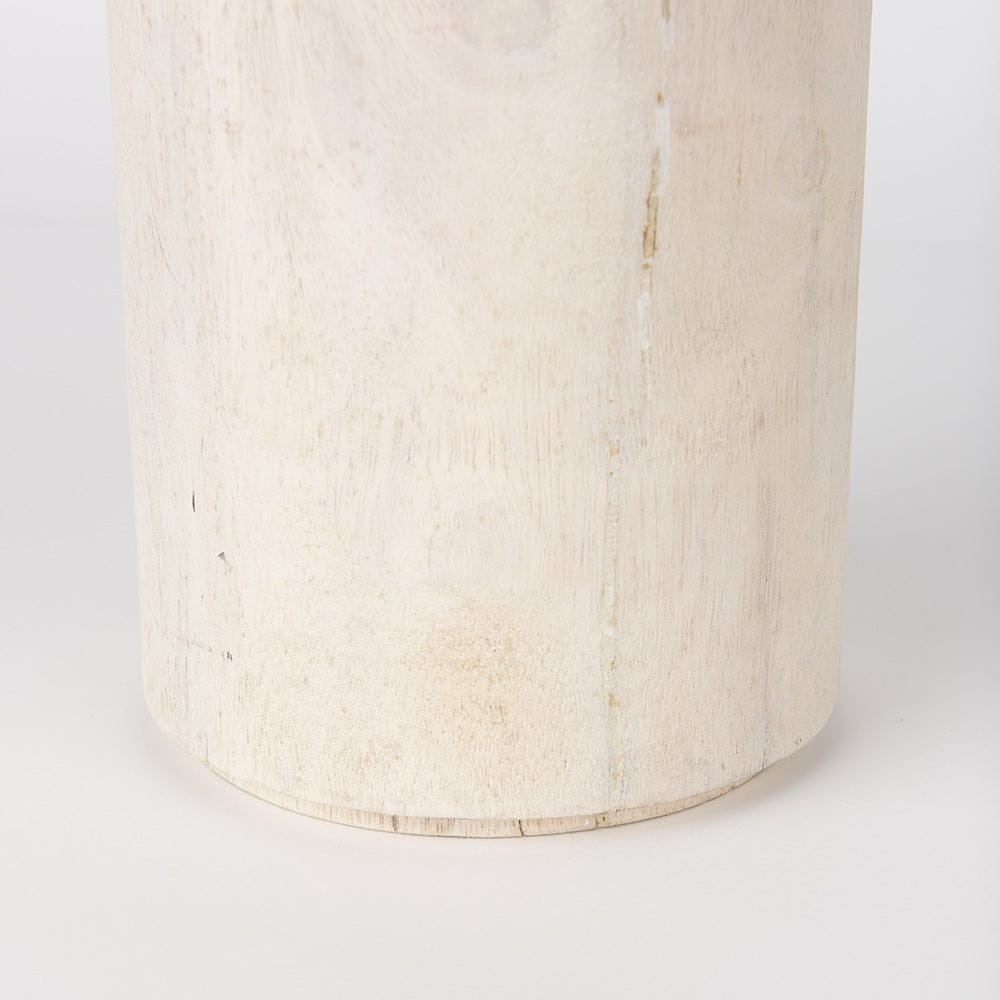 Mercana - Knox Tall White-Wash Wood Decorative Object - 70132_CLOSEOUT view 5
