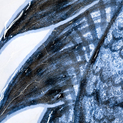 Mercana - Koi Fish Blue I by Mercana Studio a Hand Embellished Textured Canvas - 101689-L view 5