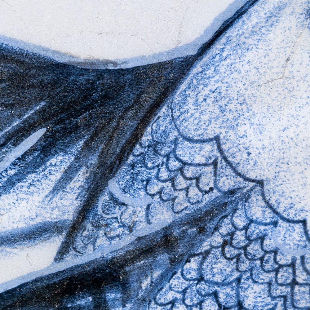 Mercana - Koi Fish Blue I by Mercana Studio a Hand Embellished Textured Canvas - 101689-S view 6