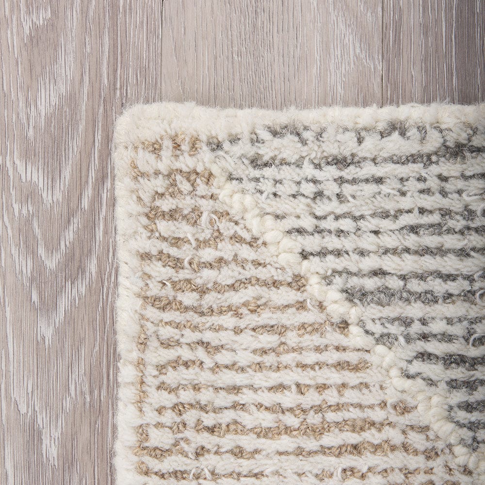 Mercana - Kolt 9x12 Neutral Geometric Patterned Wool Area Rug - 69770 view 4