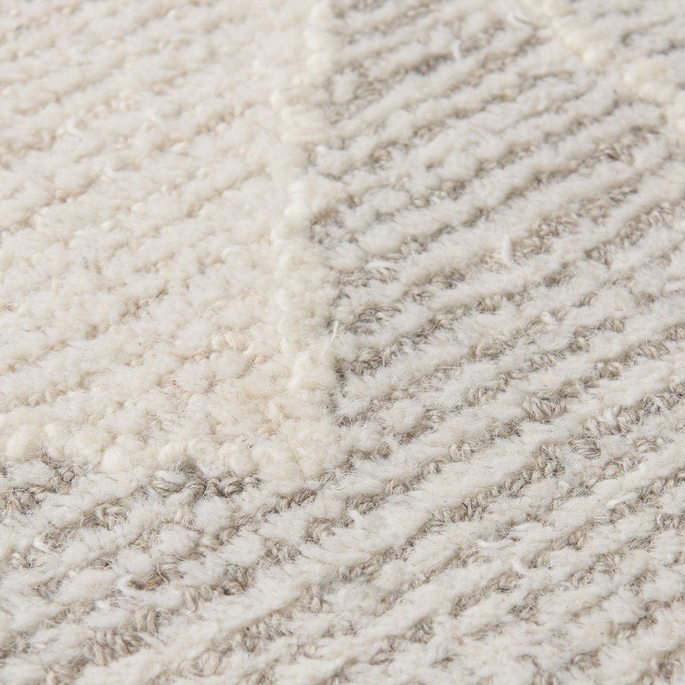 Mercana - Kolt 9x12 Neutral Geometric Patterned Wool Area Rug - 69770 view 7