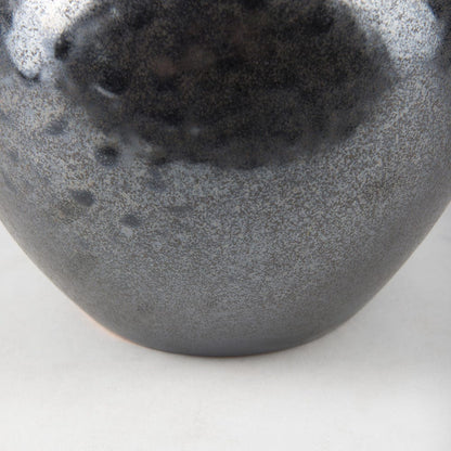 Mercana - Kora Short Dark Metallic Double Ear Vase - 70081 view 8