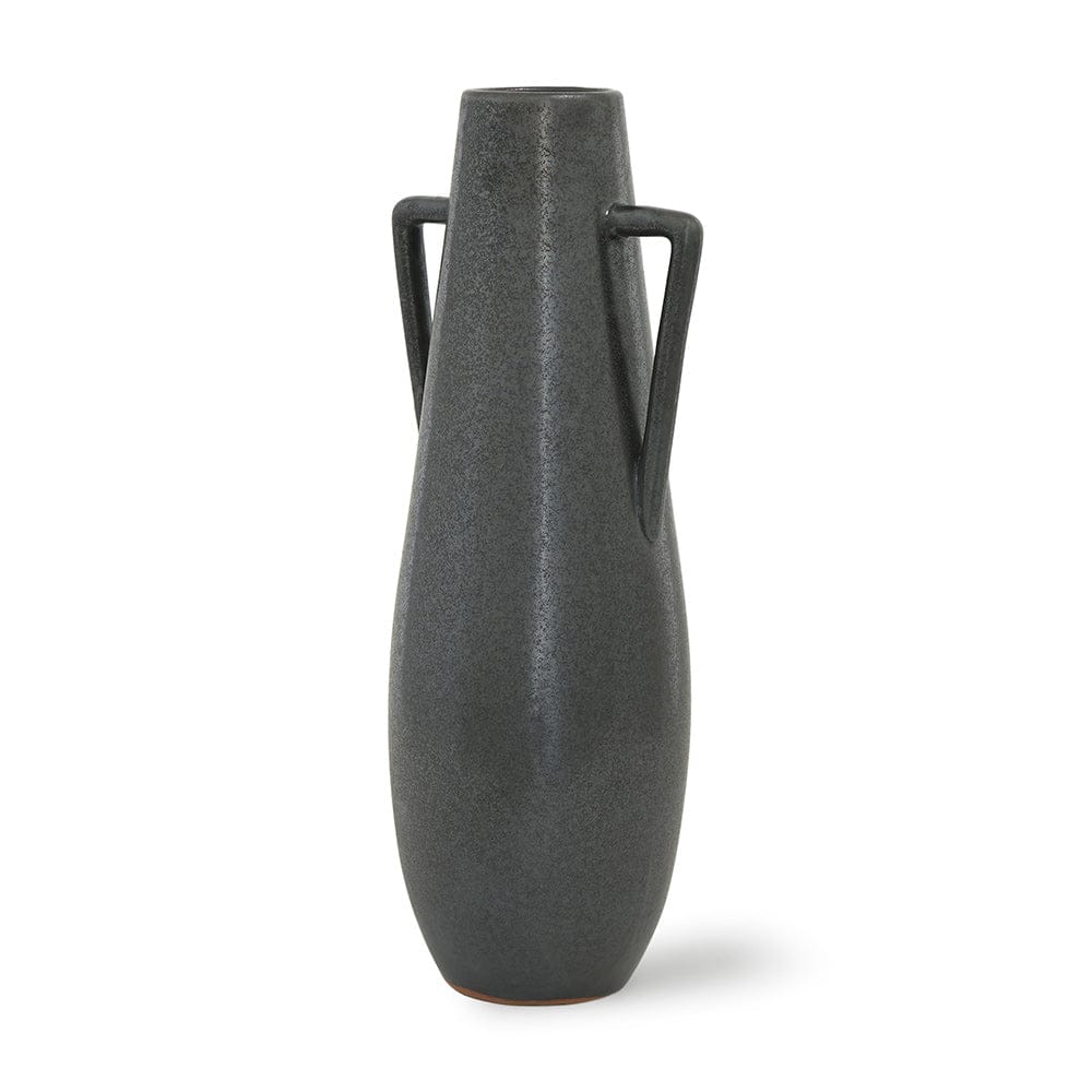 Mercana - Kora Tall Dark Metallic Double Ear Vase - 70079 view 1