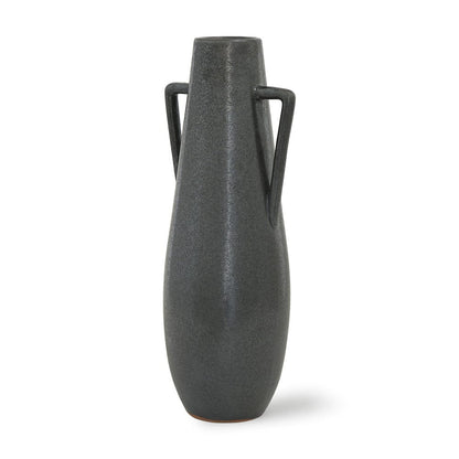 Mercana - Kora Tall Dark Metallic Double Ear Vase - 70079 view 1