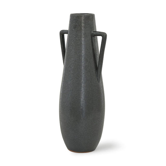 Mercana - Kora Tall Dark Metallic Double Ear Vase - 70079 view 1