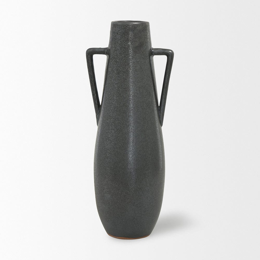 Mercana - Kora Tall Dark Metallic Double Ear Vase - 70079 view 2