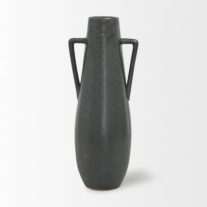 Mercana - Kora Tall Dark Metallic Double Ear Vase - 70079 view 2