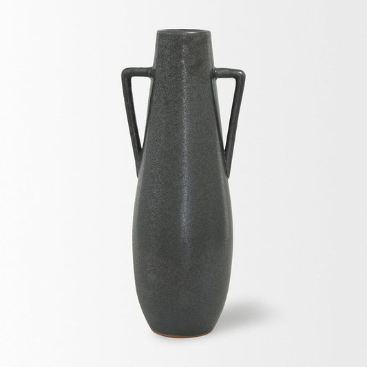Mercana - Kora Tall Dark Metallic Double Ear Vase - 70079 view 2