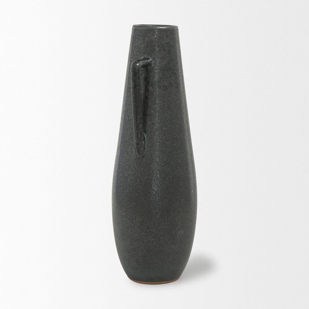 Mercana - Kora Tall Dark Metallic Double Ear Vase - 70079 view 3