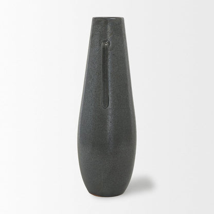 Mercana - Kora Tall Dark Metallic Double Ear Vase - 70079 view 4