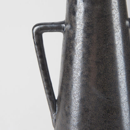 Mercana - Kora Tall Dark Metallic Double Ear Vase - 70079 view 7
