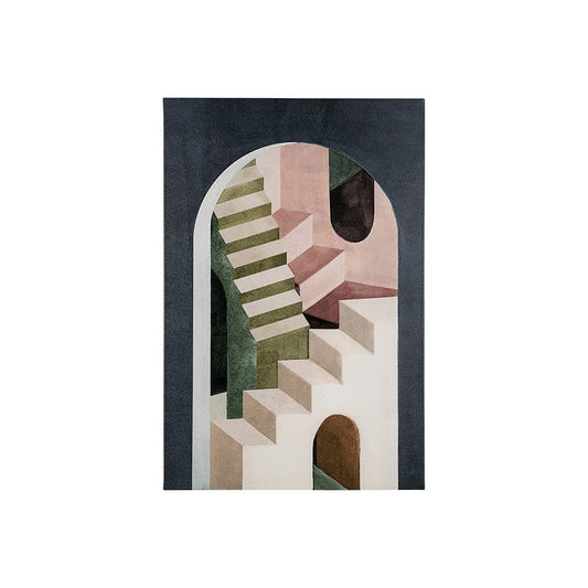 Mercana - Labyrinth I Multi Color by Mercana Studio a Hand Embellished Textured Canvas - 101697-S view 1