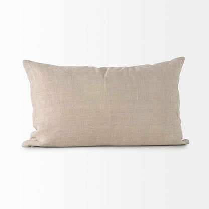 Mercana - Lacey 13 x 21 Beige/White Decorative Pillow Cover - 68892 view 6