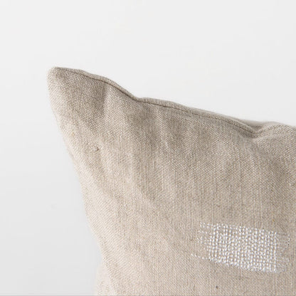 Mercana - Lacey 13 x 21 Beige/White Decorative Pillow Cover - 68892 view 8