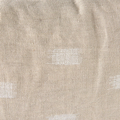 Mercana - Lacey 13 x 21 Beige/White Decorative Pillow Cover - 68892 view 9