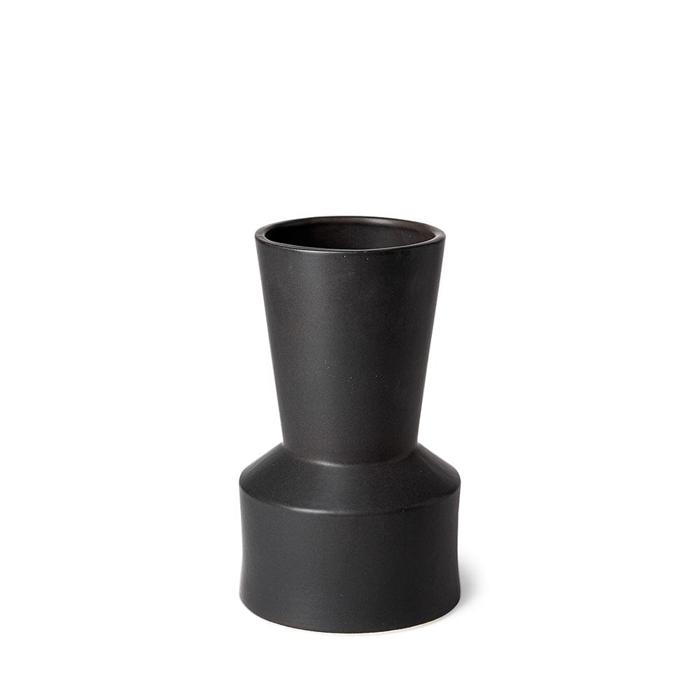 Mercana - Laforge Black Ceramic Vase - 68631 view 1