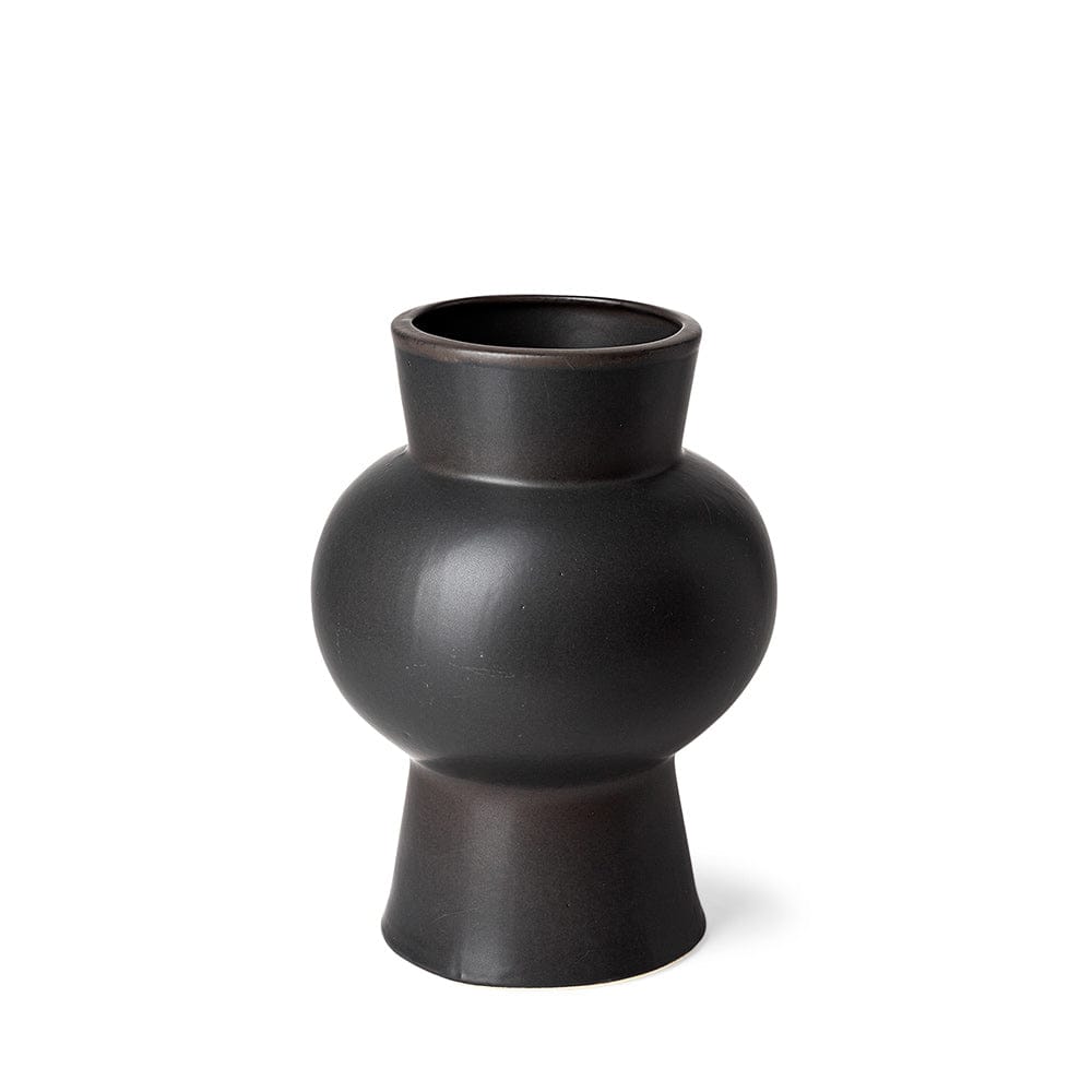 Mercana - Laforge II Black Ceramic Vase - 68632 view 1