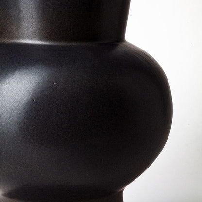 Mercana - Laforge II Black Ceramic Vase - 68632 view 4