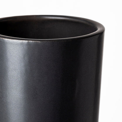 Mercana - Laforge III Black Ceramic Vase - 68633 view 3