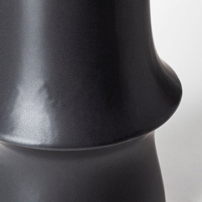 Mercana - Laforge III Black Ceramic Vase - 68633 view 4