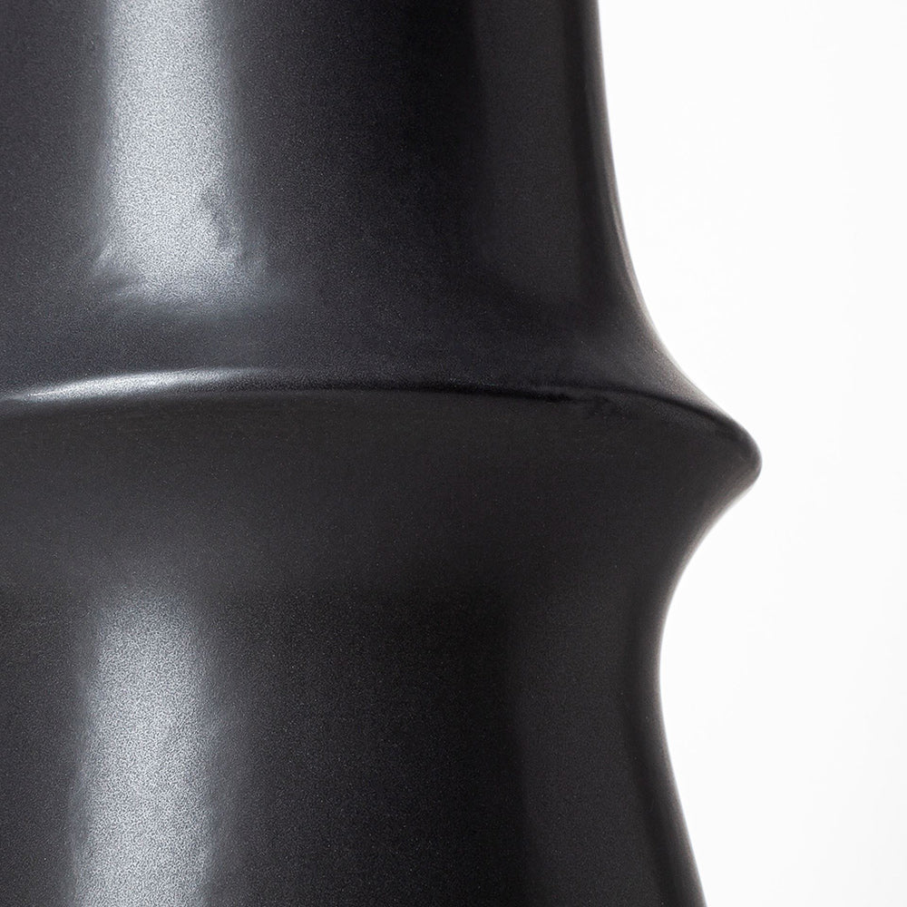Mercana - Laforge III Black Ceramic Vase - 68633 view 5
