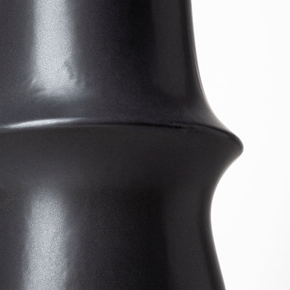 Mercana - Laforge III Black Ceramic Vase - 68633 view 5