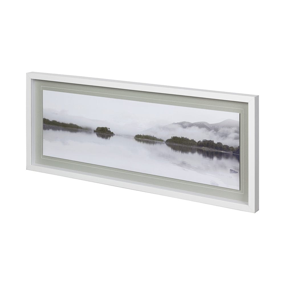 Mercana - Lakeside Reflections-Fade by John Harper Hand Embellished Framed Art Photo Matted under Glass - 12062 view 1