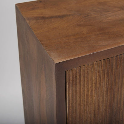 Mercana - Lance 70.0L x 15.0W x 32.0H Medium Brown Solid Wood Sideboard - 69960 view 7