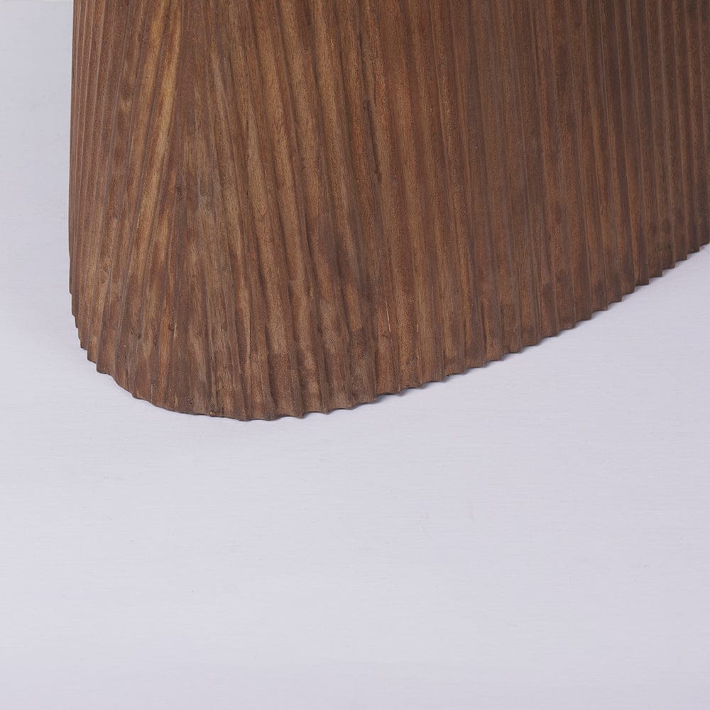 Mercana - Lance 94"L x 50"W x30"H Medium Brown Solid Wood Oval Dining Table - 69961-AB view 8