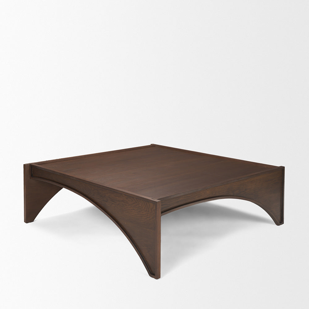 Mercana - Laraya Medium Brown Wood Coffee Table - 70642 view 3
