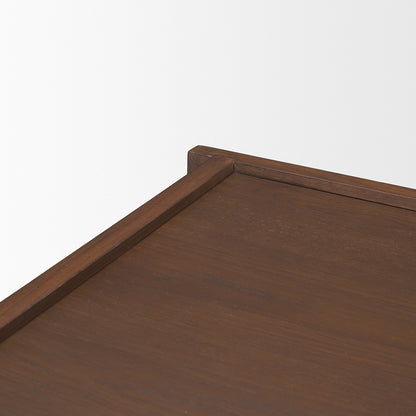Mercana - Laraya Medium Brown Wood Coffee Table - 70642 view 5