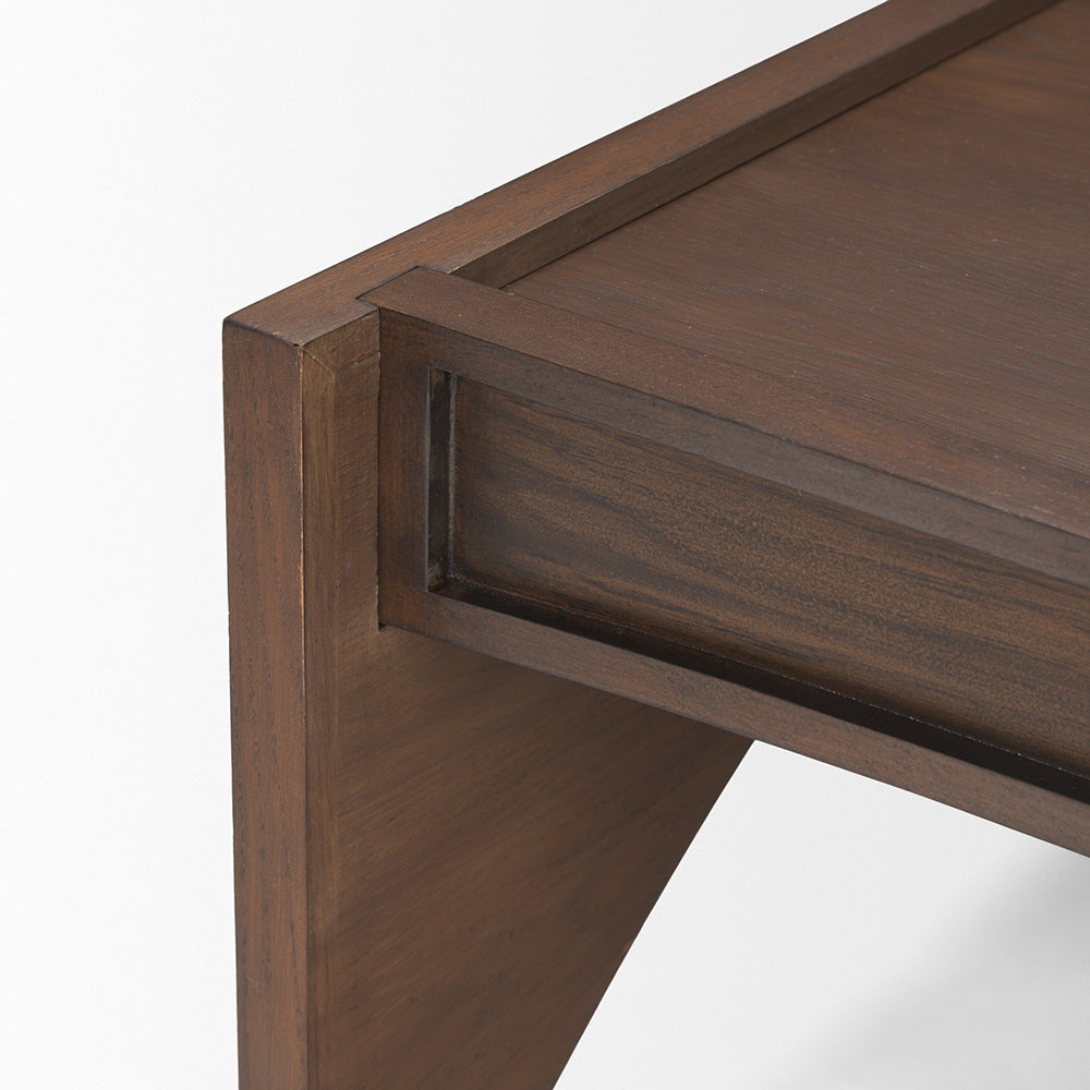Mercana - Laraya Medium Brown Wood Coffee Table - 70642 view 6