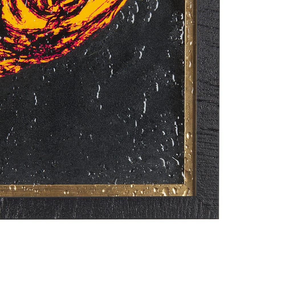 Mercana - Largemouth Bass Orange by Mercana Studio a Hand Embellished Textured Framed Art Print - 14441 view 3