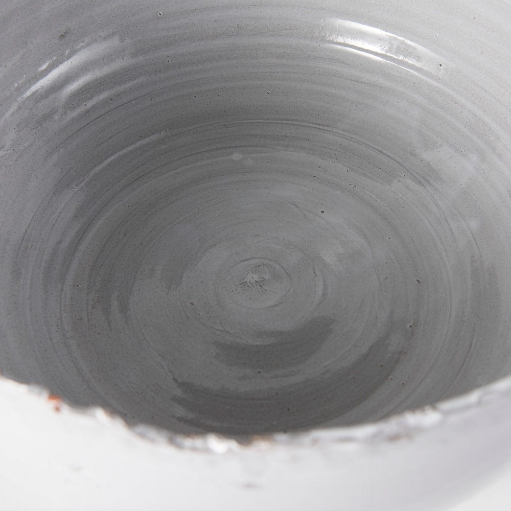 Mercana - Larsen 13L x 13W White Ceramic Large Decorative Bowl - 68909 view 10