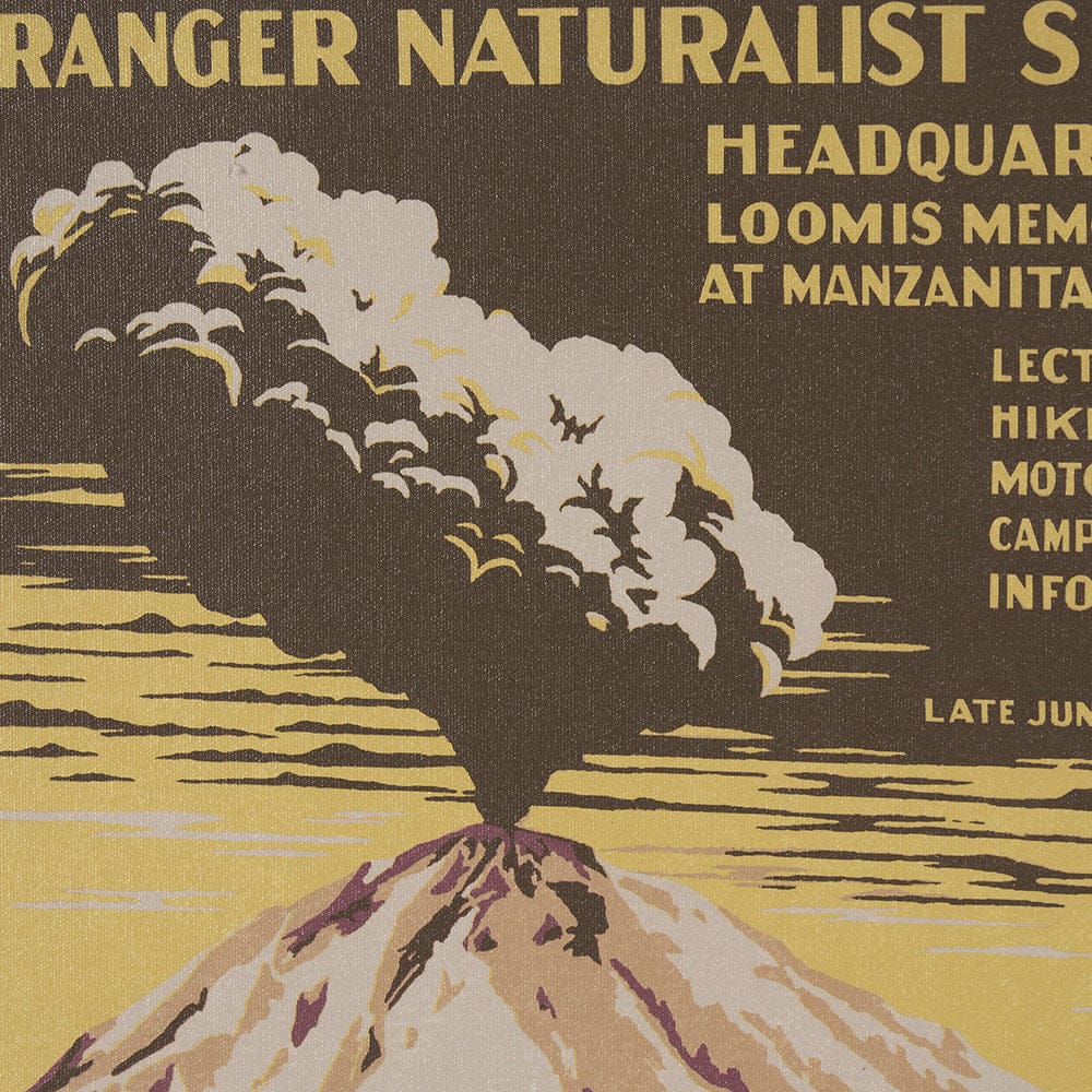 Mercana - Lassen Volcanic National Park by The Vinatage Collection a Framed Art Print Matted under Glass - 15280 view 7