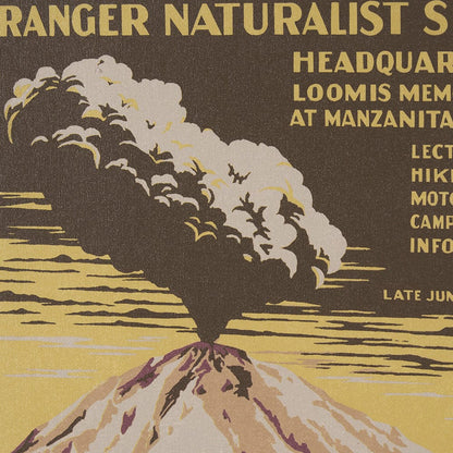 Mercana - Lassen Volcanic National Park by The Vinatage Collection a Framed Art Print Matted under Glass - 15280 view 7