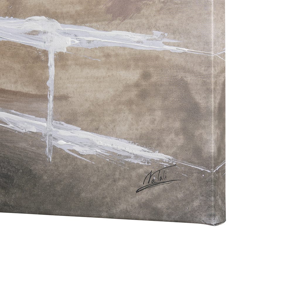 Mercana - Late Autumn in Countryside I by Mercana Studio a Hand Embellished Textured Canvas - 102199-L view 5