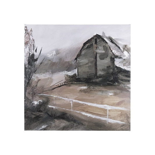 Mercana - Late Autumn in Countryside I by Mercana Studio a Hand Embellished Textured Canvas - 102199-S view 1