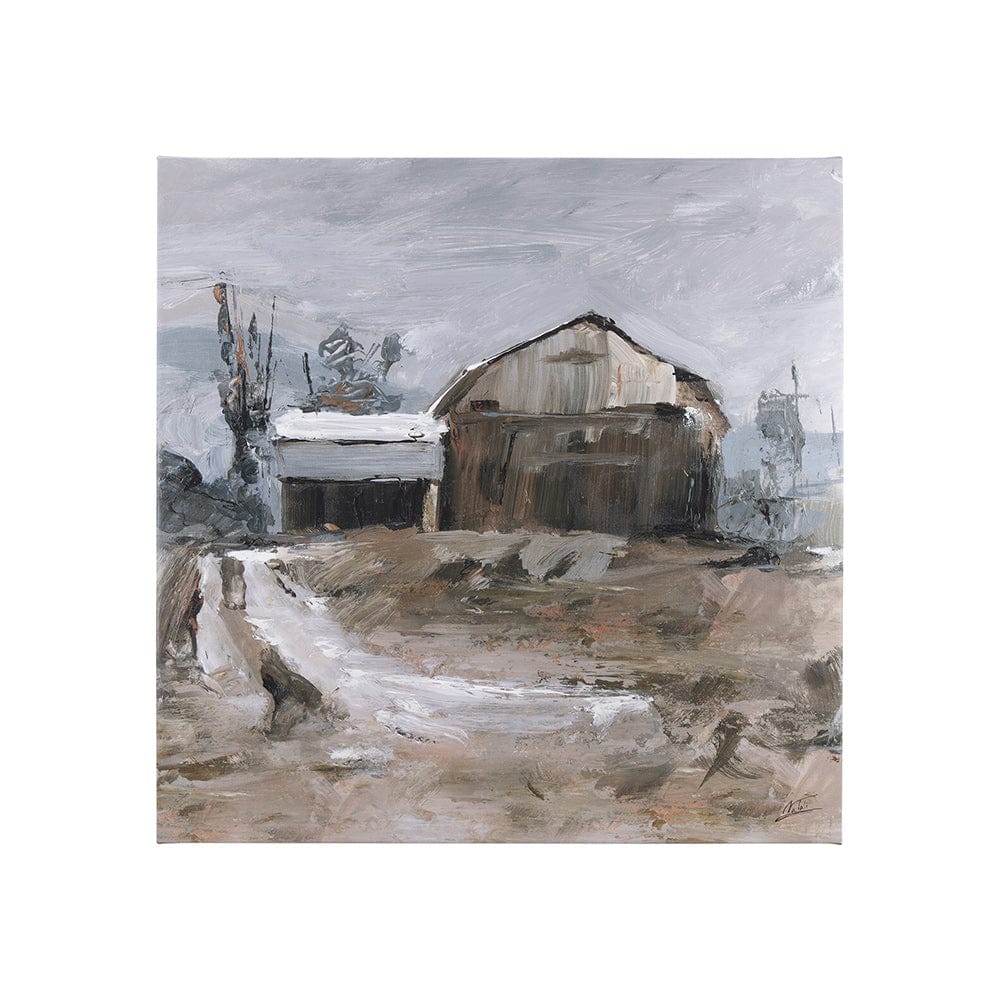 Mercana - Late Autumn in Countryside II by Mercana Studio a Hand Embellished Textured Canvas - 102200-S view 1