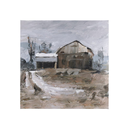 Mercana - Late Autumn in Countryside II by Mercana Studio a Hand Embellished Textured Canvas - 102200-S view 1