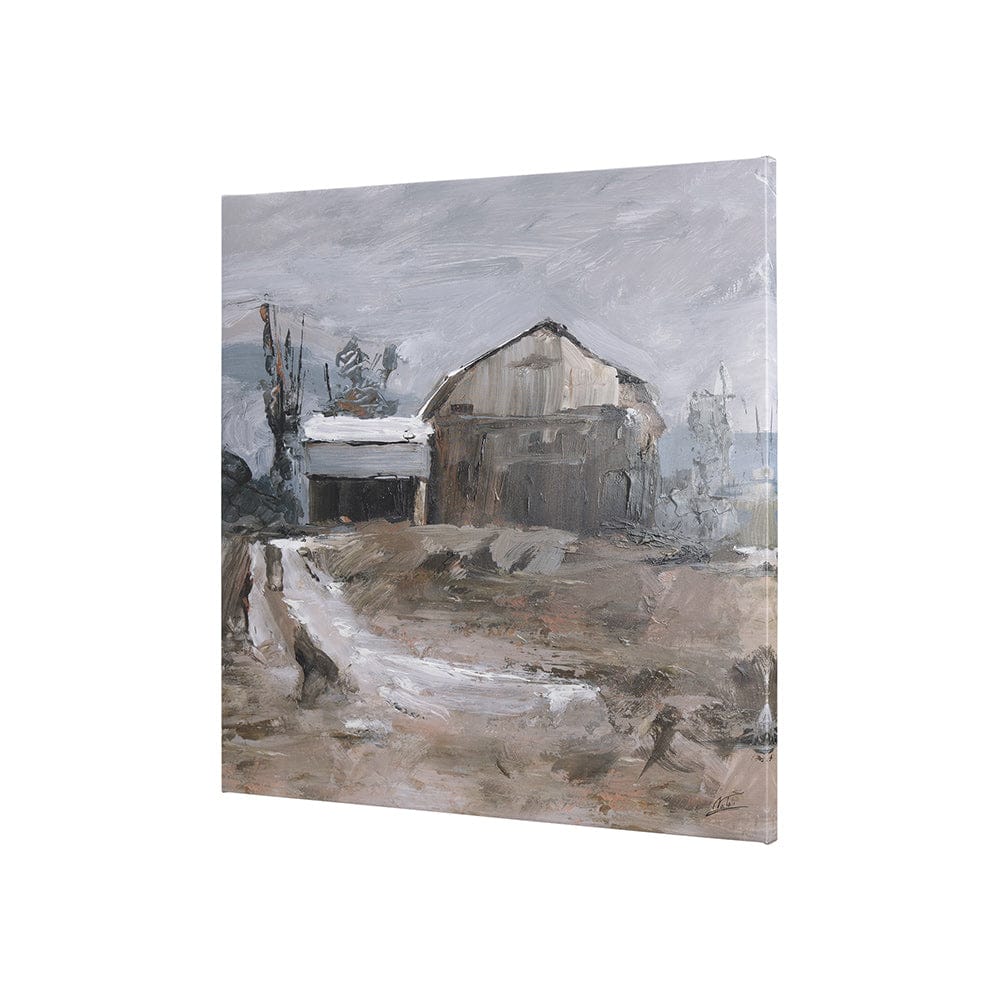 Mercana - Late Autumn in Countryside II by Mercana Studio a Hand Embellished Textured Canvas - 102200-S view 2